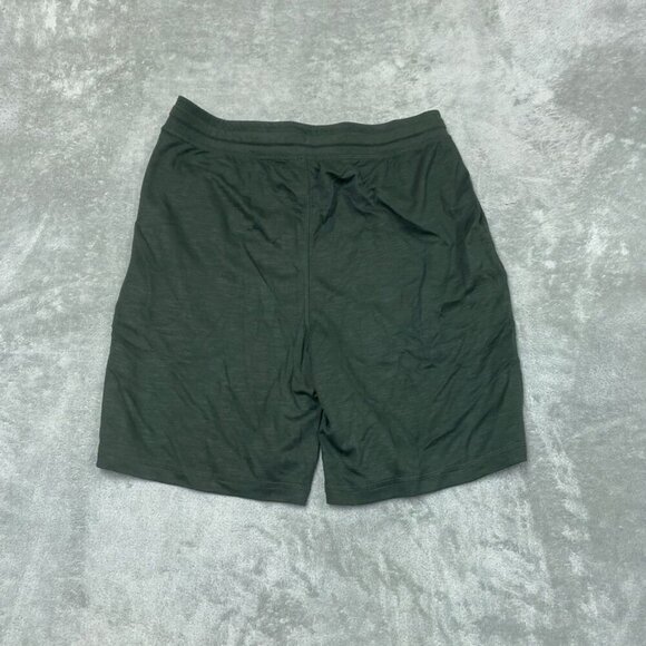 Eddie Bauer Lounge Mens Green Shorts Drawstring Waist Small 6876 - Picture 6 of 7
